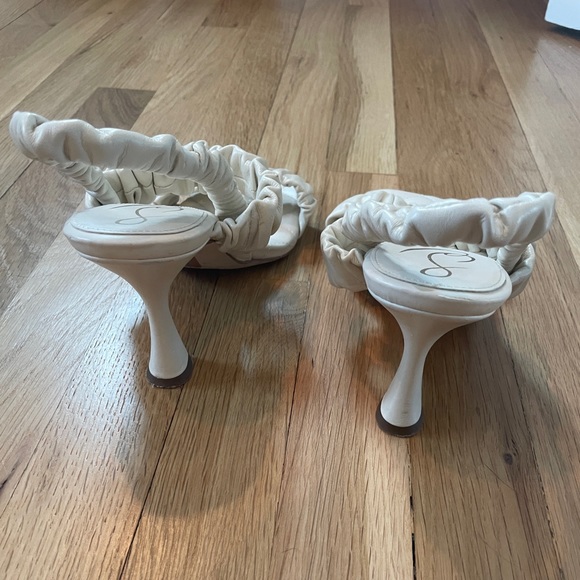 Sam Edelman Marlena Heeled Sandal White - Picture 5 of 5